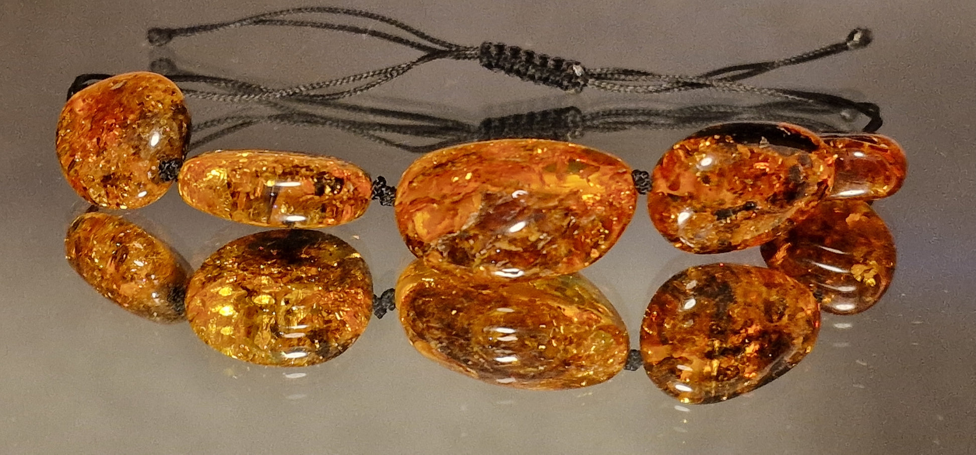 Sunny Stones Amber Bracelet