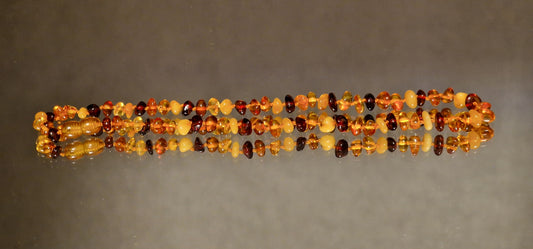 Multicolored Beads Amber Base