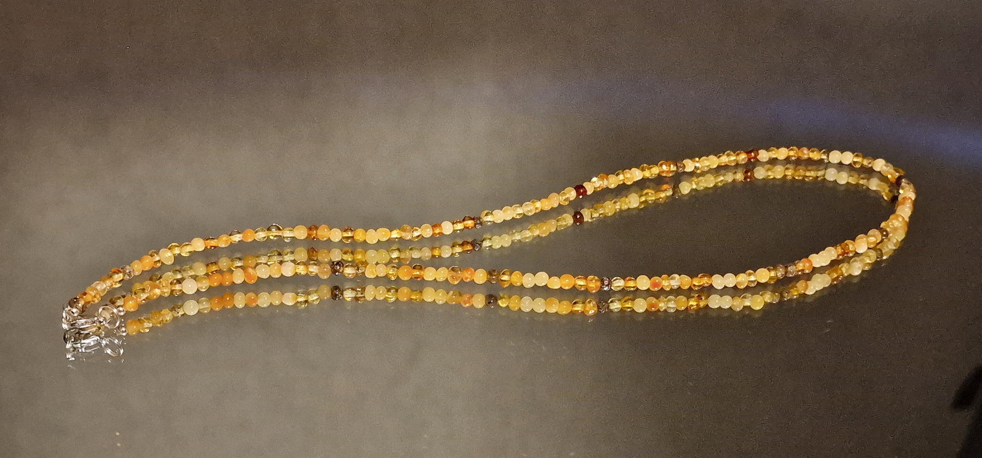 Multicolored Beads Amber Base