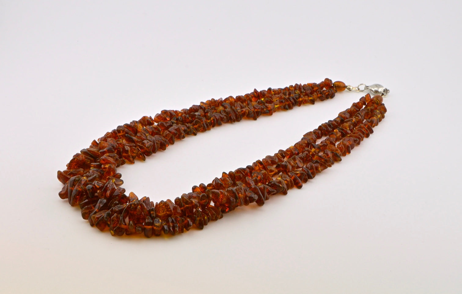 Cherry Stones Amber Necklace