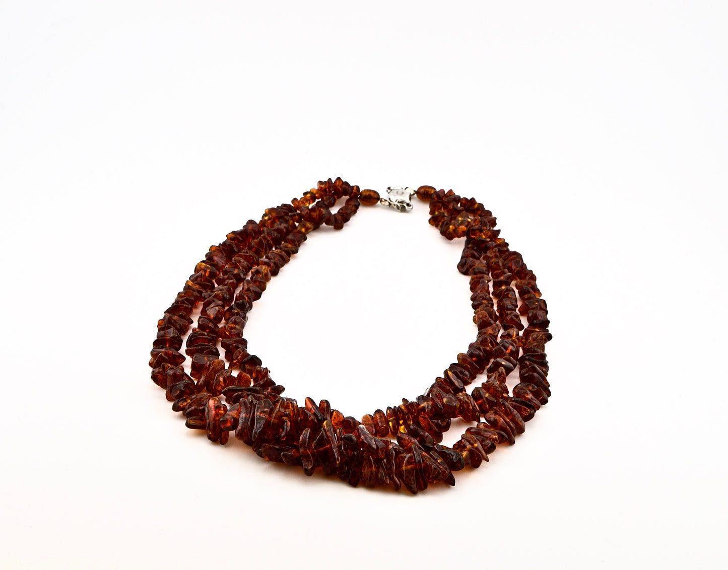 Cherry Stones Amber Necklace