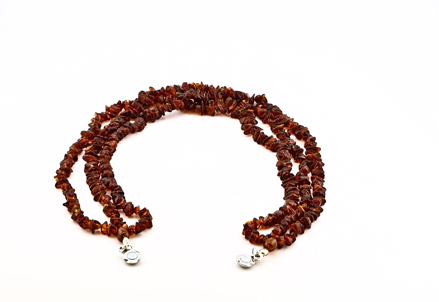 Cherry Stones Amber Necklace