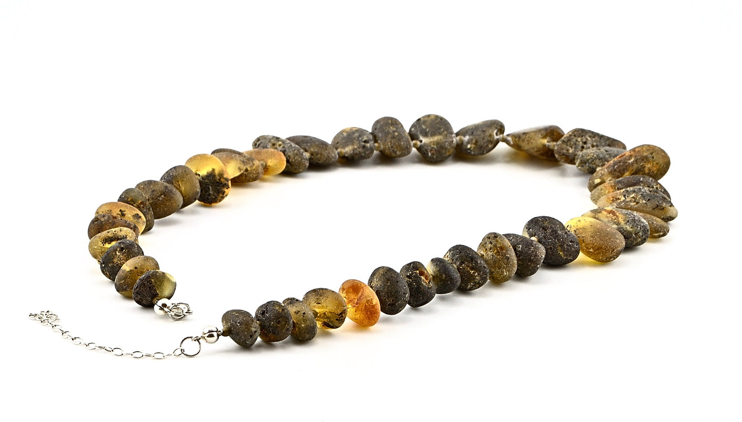 Raw Rack Amber Necklaces