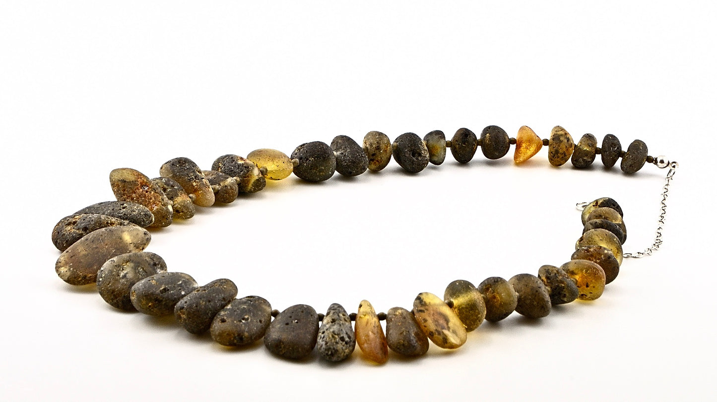 Raw Rack Amber Necklaces