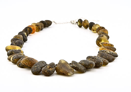 Raw Rack Amber Necklaces